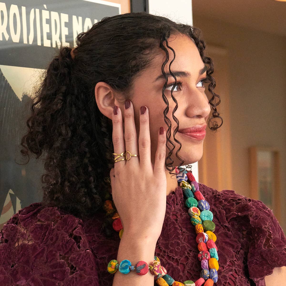 Fair Trade: Silver Petite Circle Ring