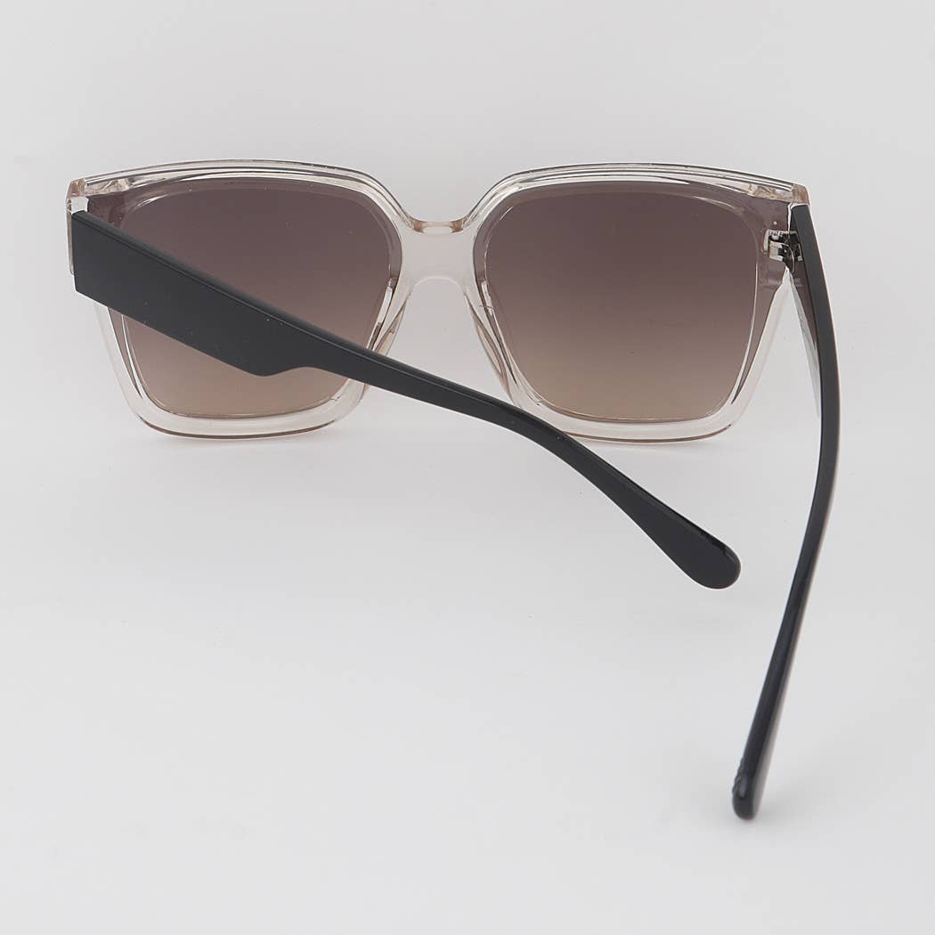 Minimal Gradient Square Sunglasses