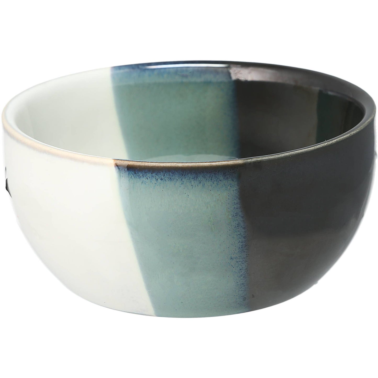 Eat & Drink - 4.5" Ceramic Bowl with Bamboo Spoon