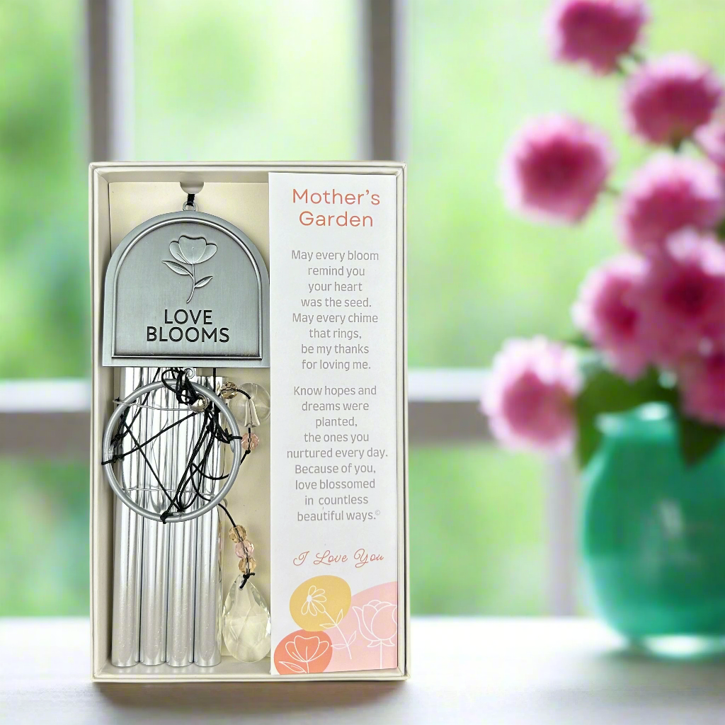Mother's Garden: Love Blooms Gift for Mom Windchime