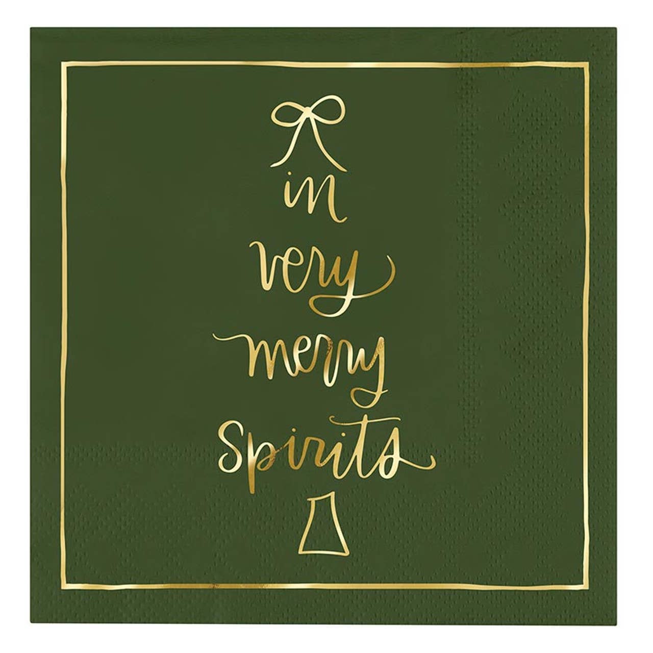 Cocktail Napkins - Merry Spirit