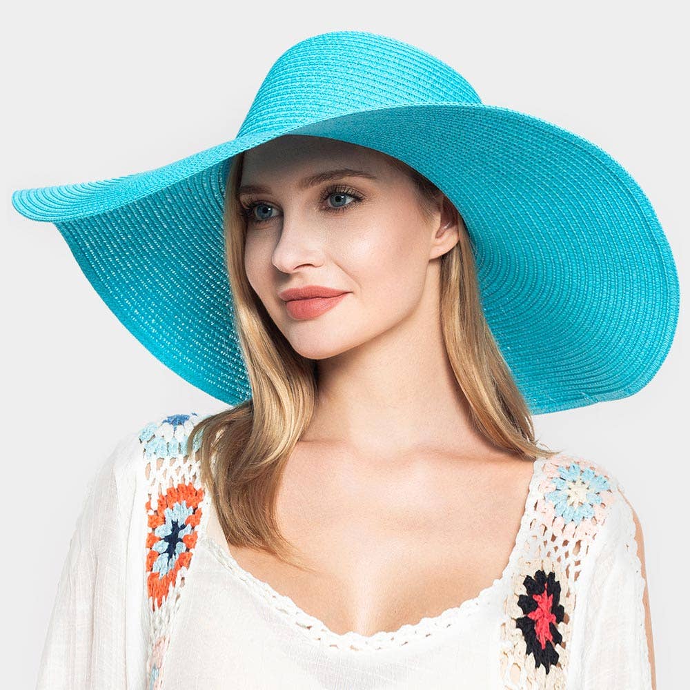 Solid Straw Sun Hat
: Beige