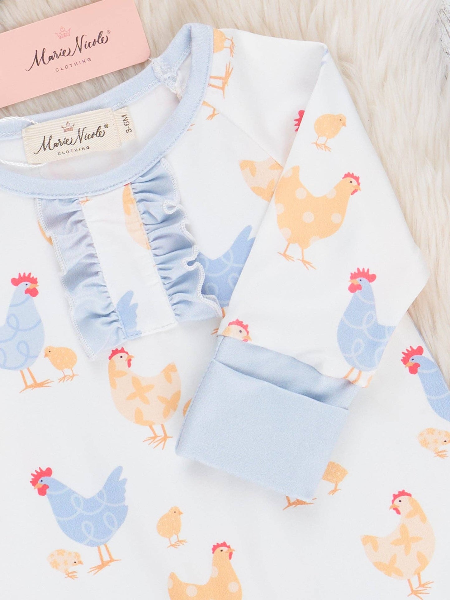 Cozy Little Chick Sleeper Pajamas 18-24 Months