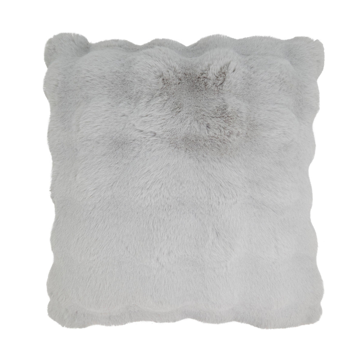 Cozy Bubble Faux Fur Pillow: Ivory / Cover Only / 12"x20"