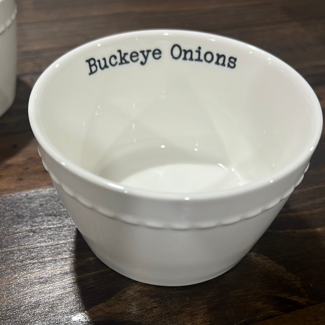 Ohio State Buckeyes Chili Condiment Set/3