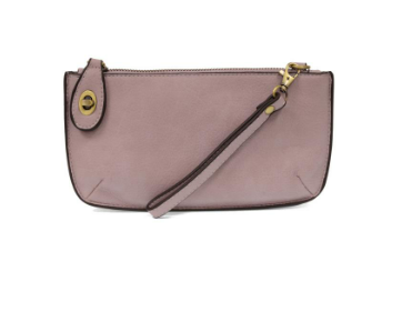 Petunia Purple Mini Crossbody, Wristlet Clutch by Joy Susan