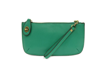 Tropical Green Mini Crossbody, Wristlet Clutch by Joy Susan