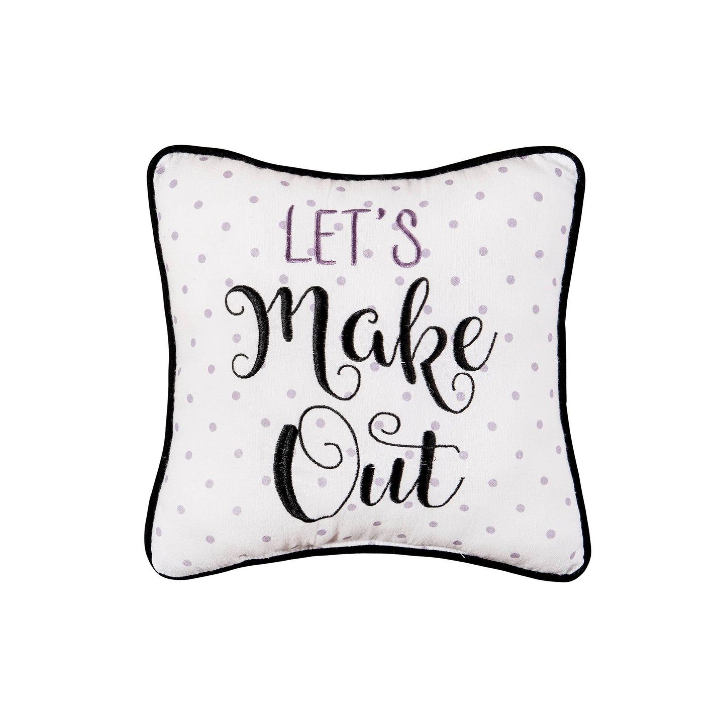 Valentine's Day Let's Make Out Throw Pillow