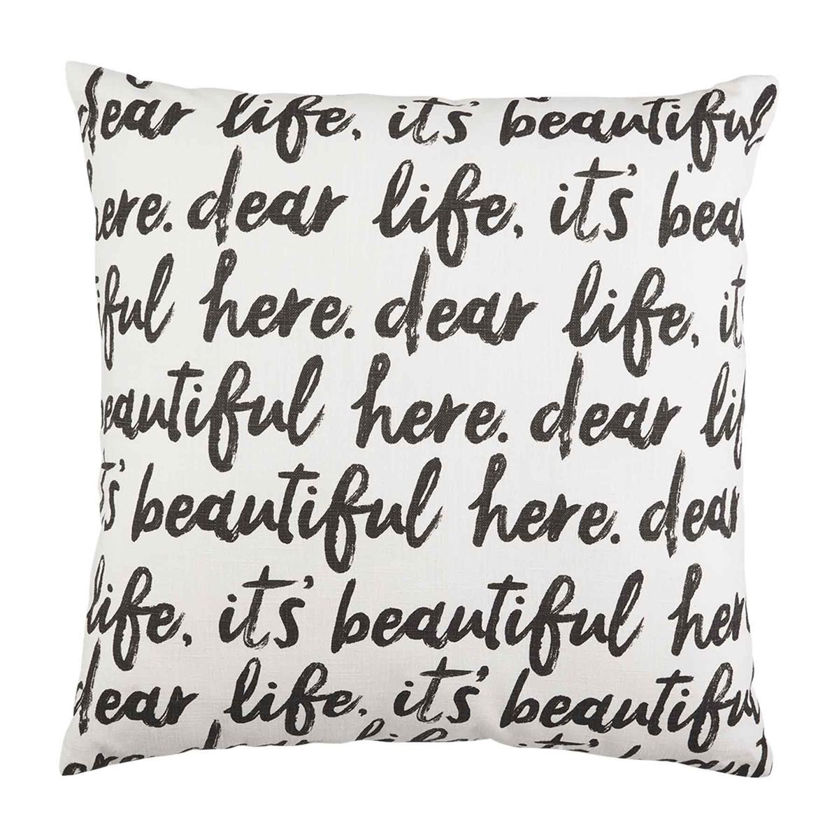 Repeat Dear Life Pillow