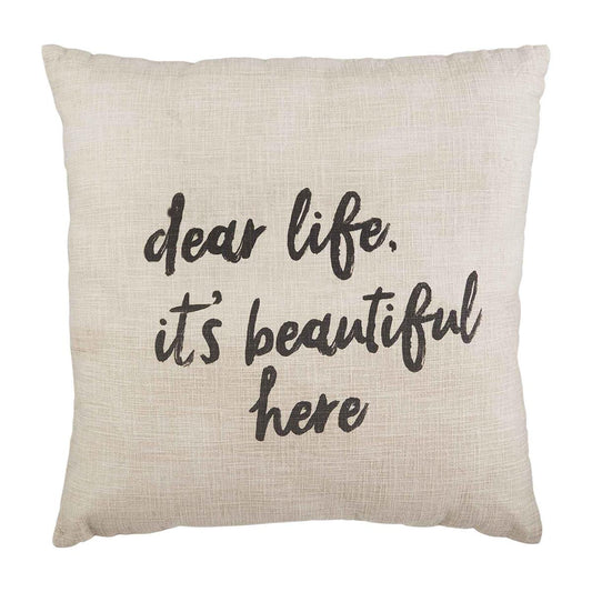 "Dear Life" Pillow