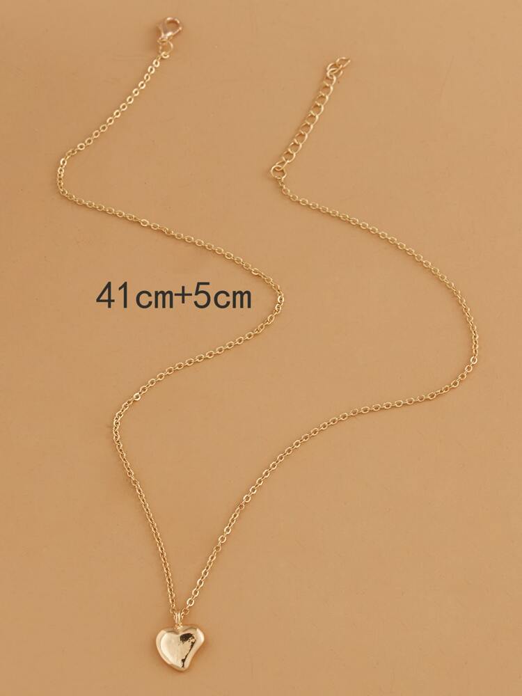 "I Love You" Heart Charm Necklace