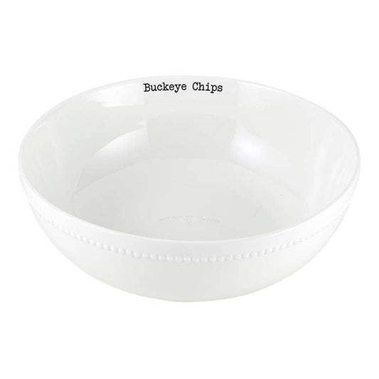 "Buckeye Chips" Chip Bowl