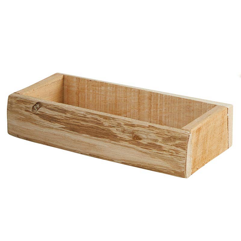 Small Poplar Wood Planter