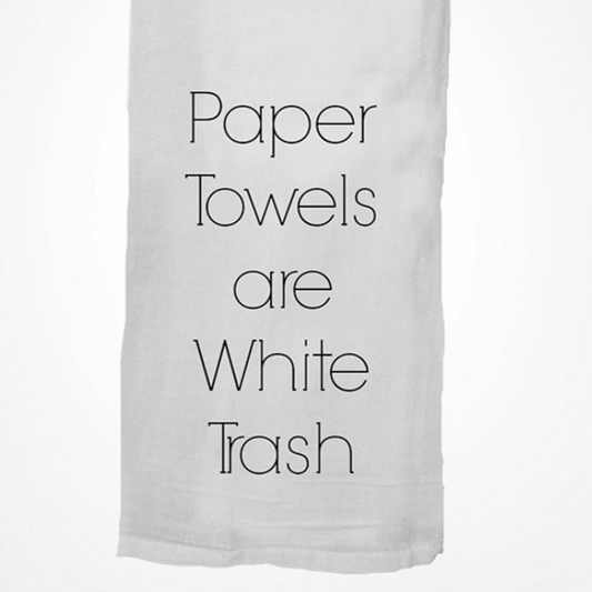 Paper Towels Are White Trash  | Funny Kitchen