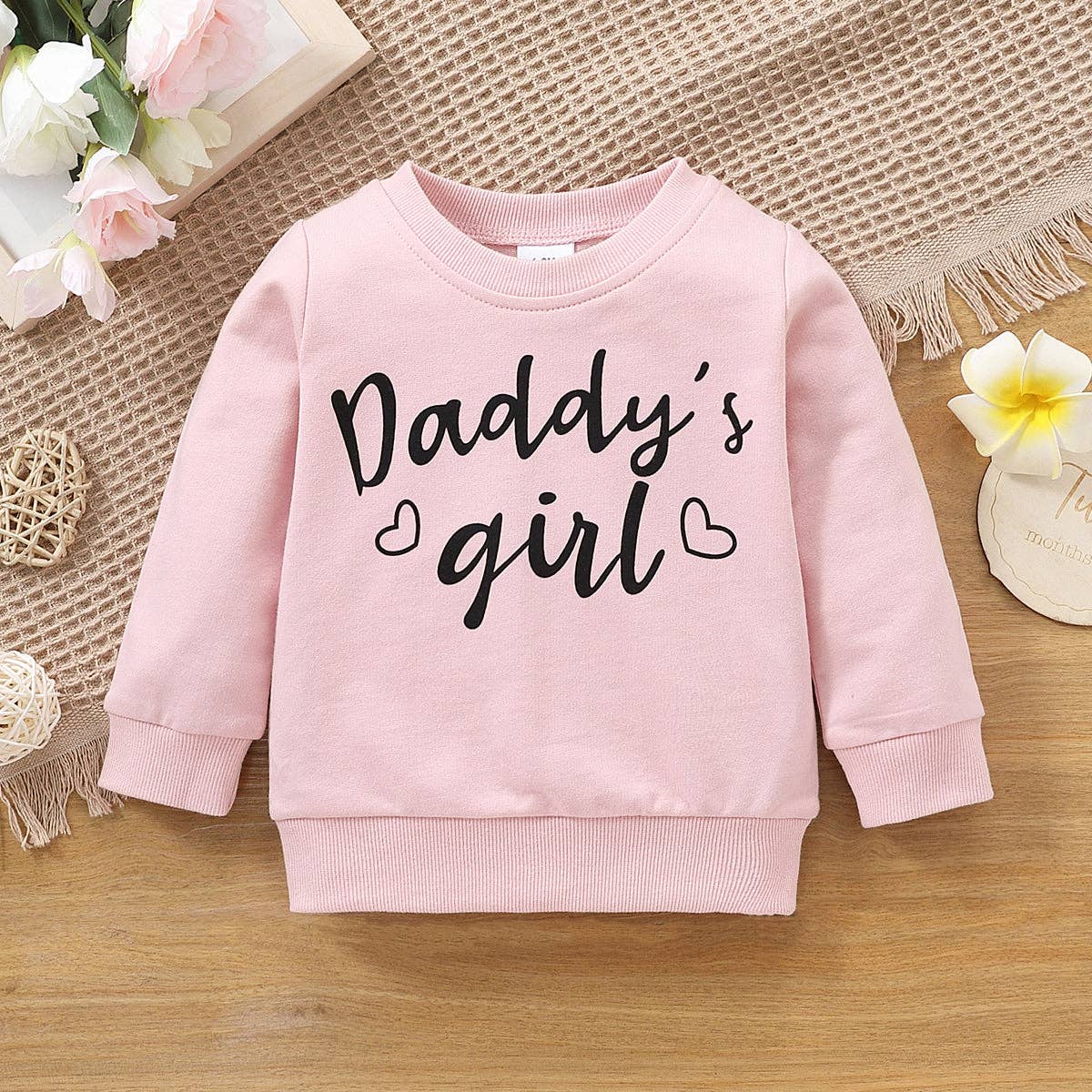 Pink "Daddy's Girl" Sweatshirt