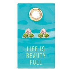 "Beauty-Full" Gemstone Earring