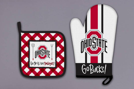 OSU Mitt & Pot Holder Set