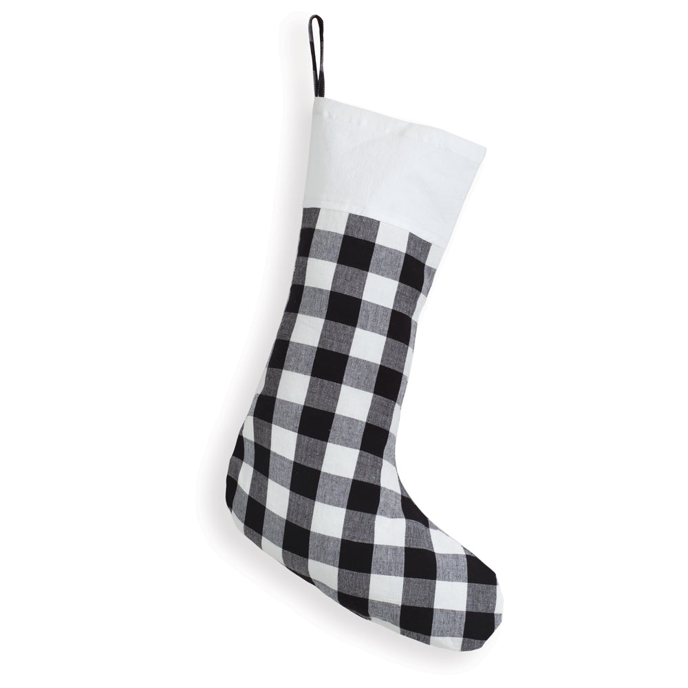 Buffalo Check Christmas Stocking