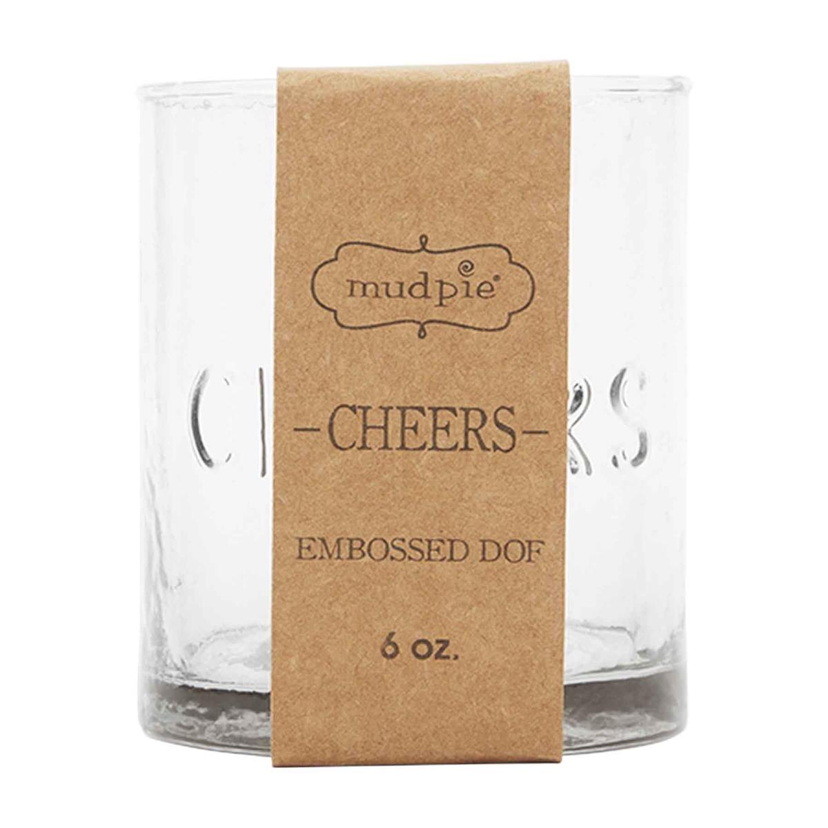 Embossed Double Old Fashion Glass