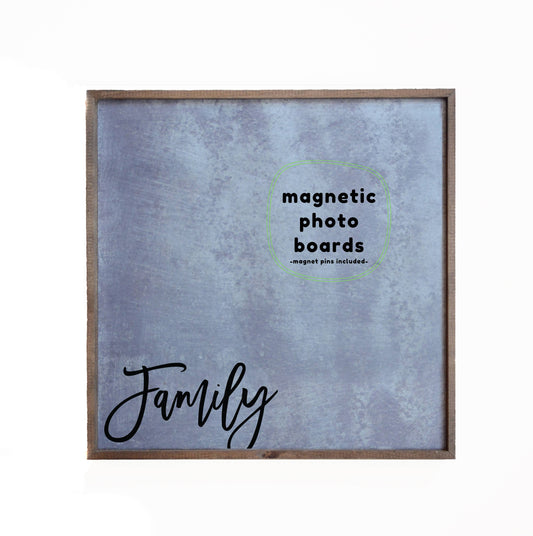 12x12 Magnetic Photo Frame - Family