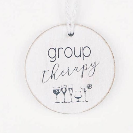 Wine Bottle Charm: Group Therapy