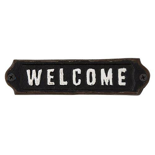 Welcome Iron Sign