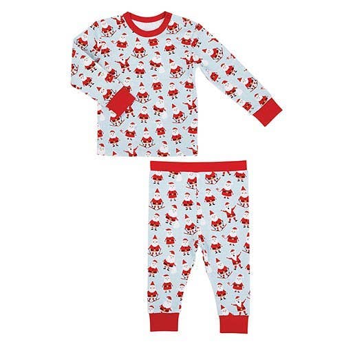 2pc Pj Santa 6-12mos