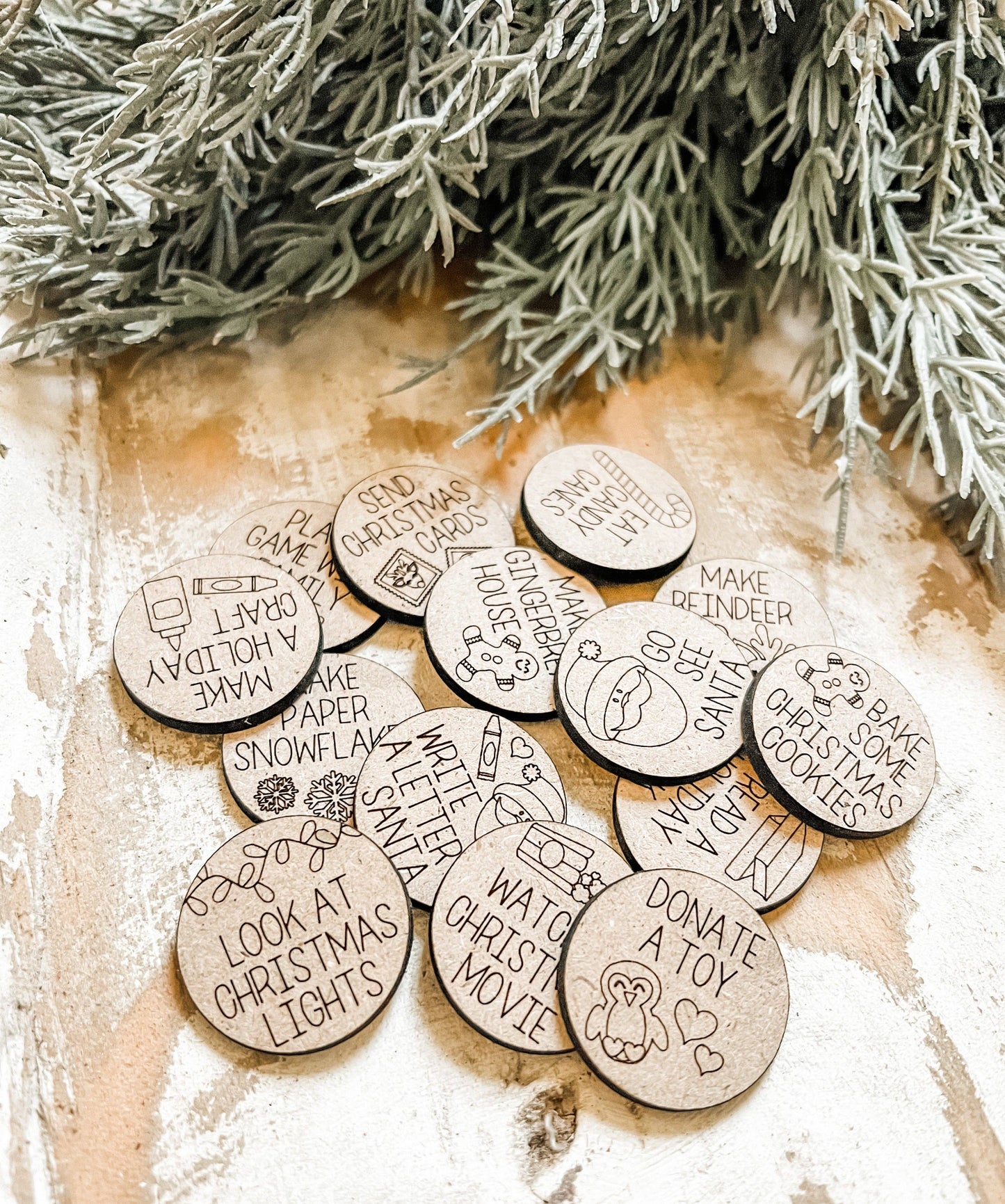 Christmas Activity Tokens