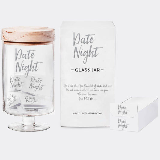 Date Night Signature Collection Glass Jar