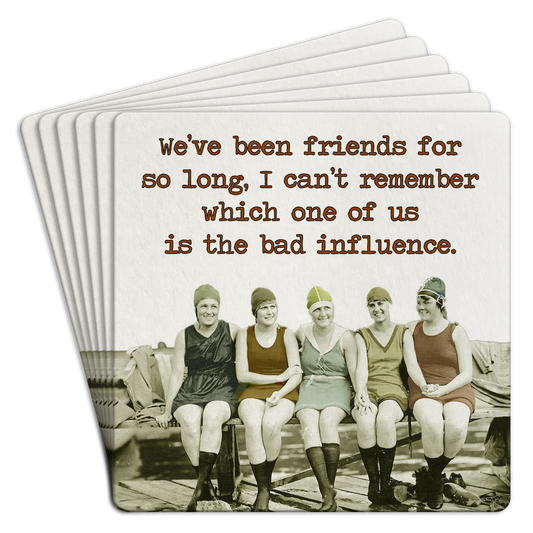 "We've been friends for so long..." Paper Coaster 6pk