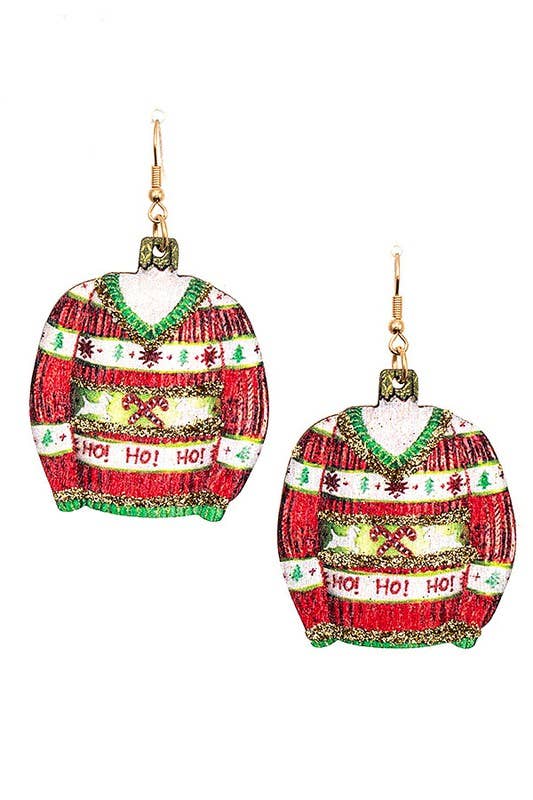 Christmas Sweater Earring