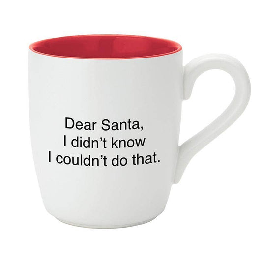 "Dear Santa" Mug