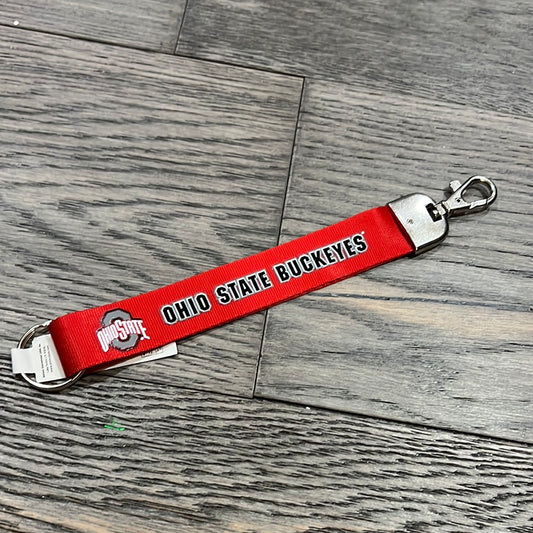 NCAA Ohio State Buckeyes Deluxe Wristlet Keychain