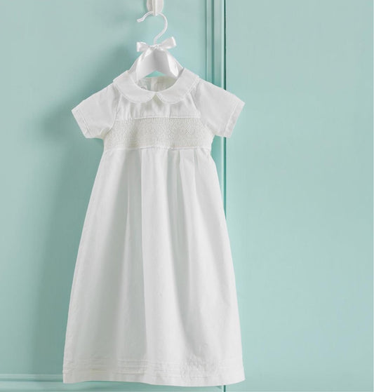 Smocked Christening Gown