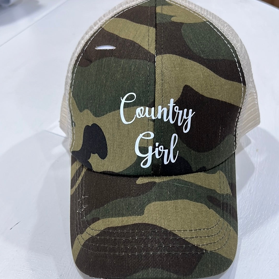 Camo Trucker's Hat