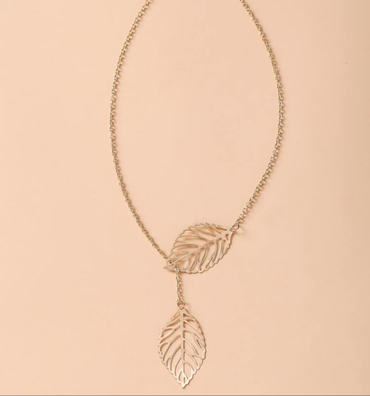 Leaf Charm Necklace