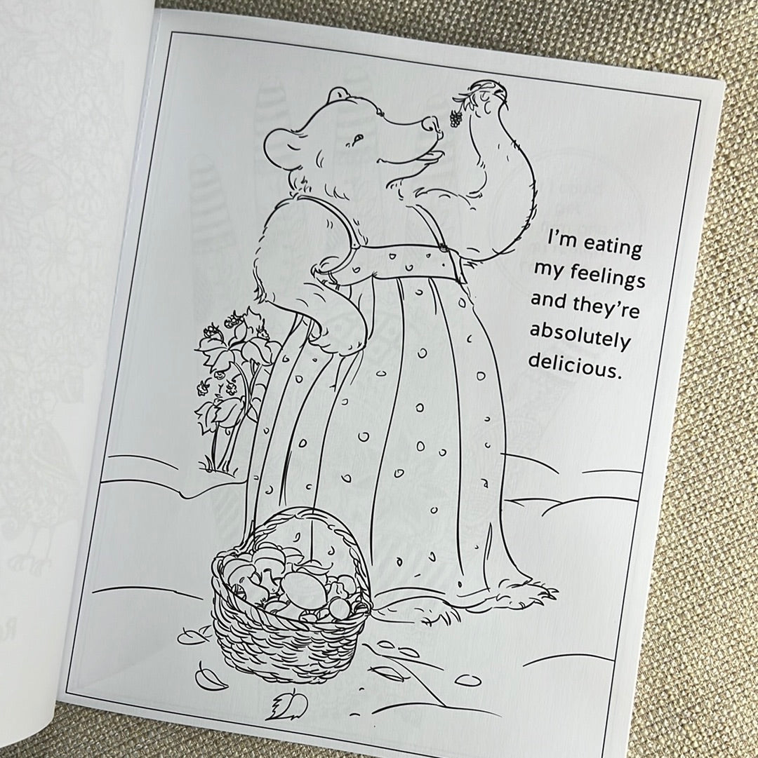 “Mommy Drinks Because You Cry” Sarcastic  Adult Coloring Book