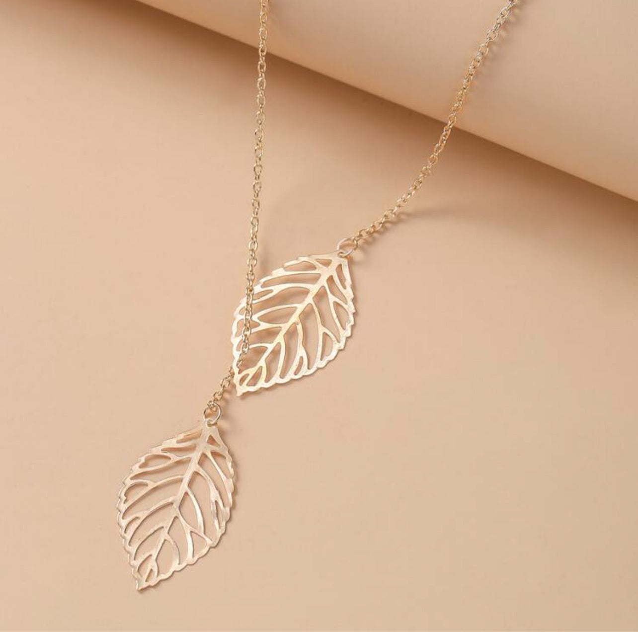 Leaf Charm Necklace