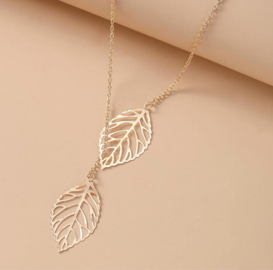 Leaf Charm Necklace