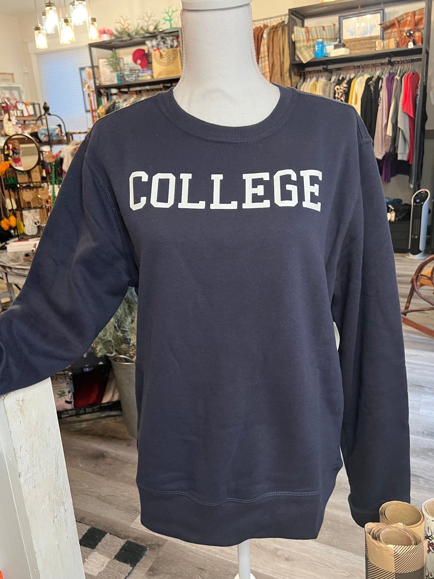 SALE Classic “College” sweatshirt