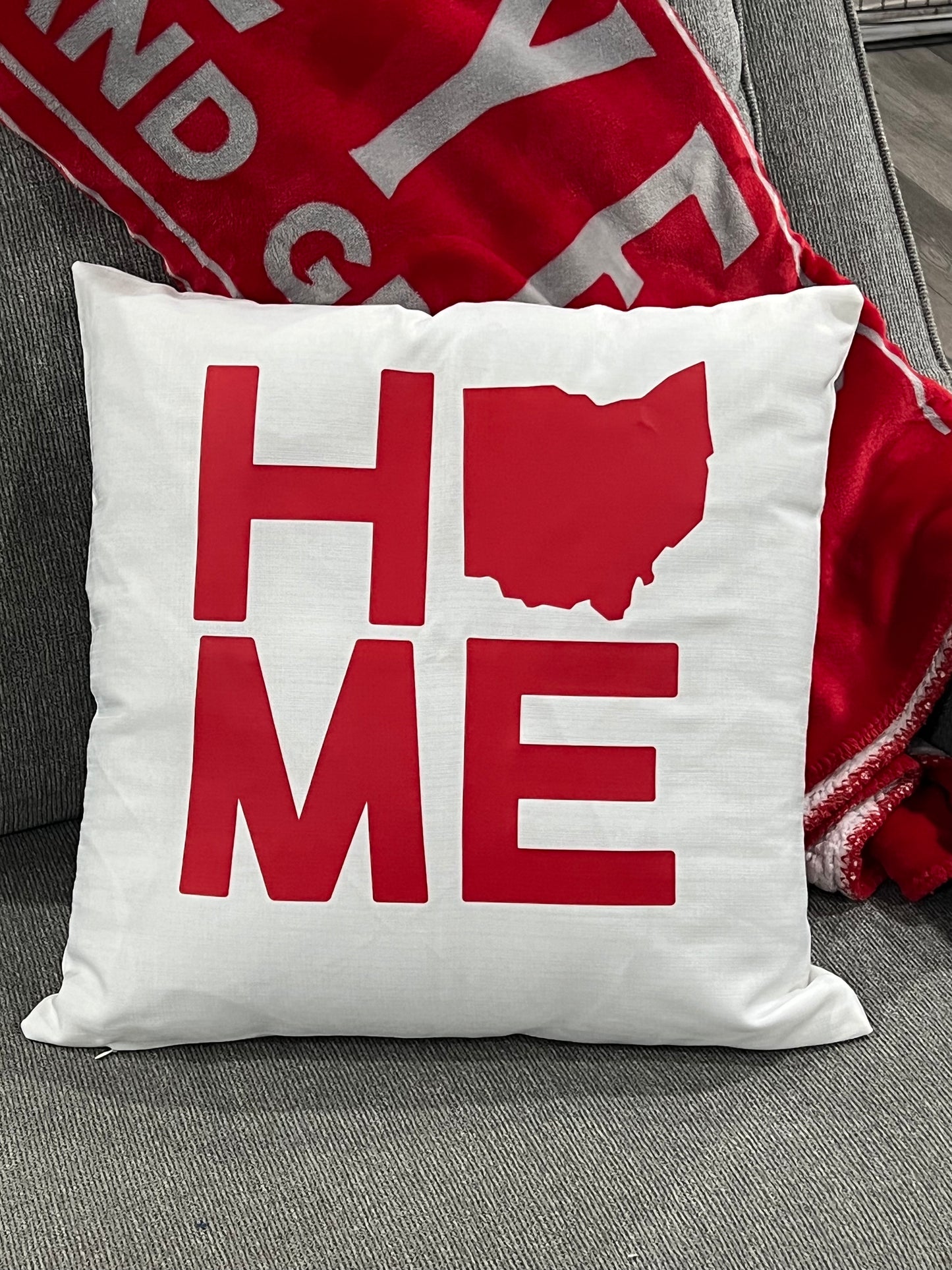 OHIO Home 18x18 Pillow Cover