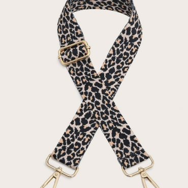 Leopard Print Bag Strap